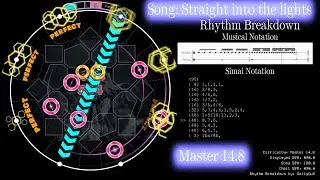 Rhythm Breakdown: Straight into the lights (Master) [maimai でらっくす]