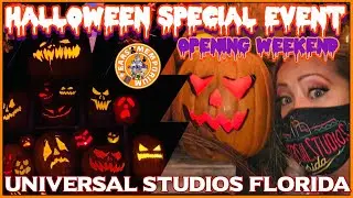 🔴Opening Day. Halloween Special Event. Universal Orlando. A Taste of HHN.