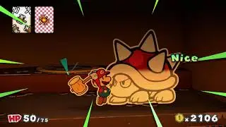 Paper Mario: Color Splash; Big Spiny Battle