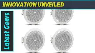 JBL 8124 In-Ceiling Speaker 4-Pack - Unveiling Clear Audio Brilliance!
