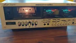 RARE Vintage 1970's Marantz 5020 Stereo Cassette Deck. DEMO.