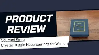 Soumimi Store Crystal Huggie Hoop Earrings for Women REVIEW!