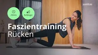 Fascia training for the back | 15 effective exercises against back pain | Sanitas training