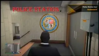 Gta 5 Online: Police Station tour