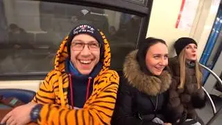 Прогулки с новогодним ТИГРОМ 01.01.17 Sony Action Cam