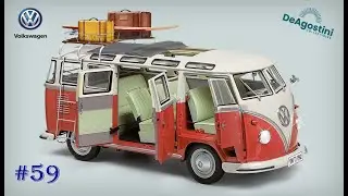 Volkswagen T1 в масштабе 1/8 от ДеАгостини (номер 59)