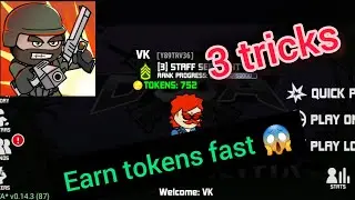 How to earn tokens in mini militia classic|mini militia classic tokens 3 tricks #minimilitiaclassic