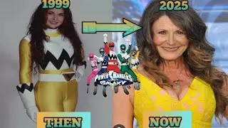 Power Rangers Lost Galaxy Star 🌟 Cast THENvsNOW(1999-2025)#viralvideo#powerrangers#thenandnow 