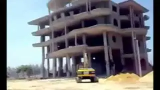 demolition of a house accident Crash