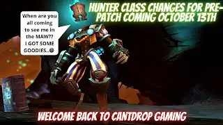 Hunter Changes for Shadowlands Pre Patch:  Coming OCTOBER 13th👏👏👍 Check Description👀