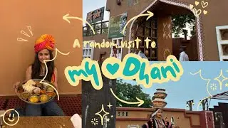 Rajasthani Vibes in Hisar?! | Exploring My Dhani – A Traditional Experience🌸🎪