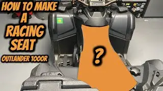 Racing seat UPGRADE for my Cam-Am Outlander 1000r | Rox Speed FX