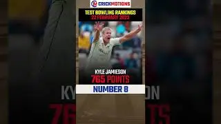 ICC Latest Test Bowler Rankings l #cricketshorts #cricketrecordsalltime