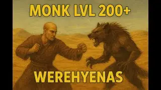 Monk lvl 200+ nas Werehyenas - Aprendendo e Errando ASSISTA AT&Eacute; O FIM E TIREM SUAS CONCLUS&Otilde;ES