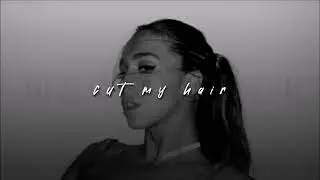 Tate McRae, cut my hair | sped up |