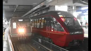 近鉄80000系特急ひのとり×大阪メトロ中央線24系 生駒駅