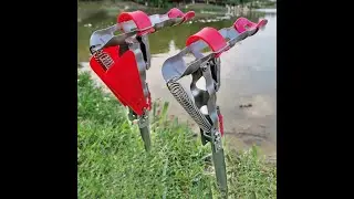 Spring Loaded Automatic Fishing Rod Holder
