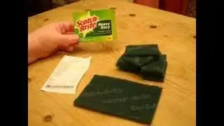 Kitchen Quick Tip #2 - Save on Scouring Pads