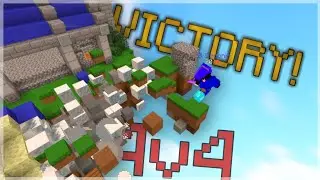 4v4 Bedwars... | Hypixel Bedwars Commentary