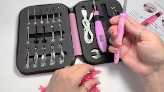 Review  Unboxing Lewhoo 18 Size Counting Light Up Crochet Hook with Case
