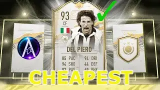 93 DEL PIERO PRIME MOMENTS ICON SBC Самое дешевое решение! #ФИФА21