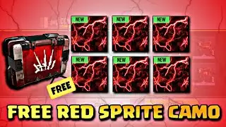 Get FREE Red Sprite Camo in CODM 🎯 | Full Tutorial