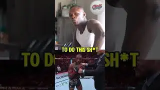 Israel  Adesanya&rsquo;s Reaction to catching a stray from Manel Kape at UFC Tampa #ufc #mma