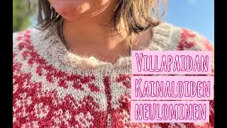 Villapaidan kainaloiden neulominen ja muuta (neule) asiaa * Neulevlogi 2508b