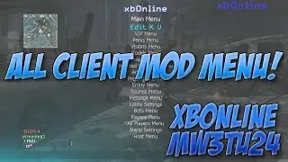 MW3 | TU24 | xbOnline All Client Mod Menu | xbonline.live