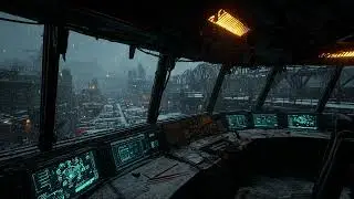 Spaceship Rainstorm Ambience &ndash; Relaxing Thunder & Rain Sounds in Alien Jungle for Deep Sleep