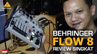 Digital Audio Mixer BEHRINGER FLOW 8 !! Live - Multirack Recording - Game - Streaming - Podcasting !