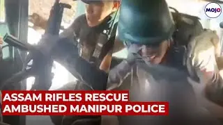 Manipur News | Assam Rifles' Daring Rescue of Manipur Police Officers Amidst Ambush | Video Footage
