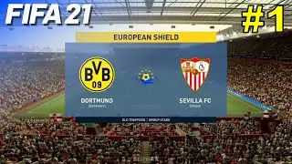 Borussia Dortmund Career Mode #1: vs. Sevilla FC | PS5