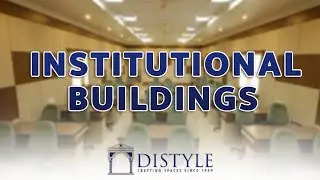 Institutional Building Design, Distyle Interior Series 22 #construction #industrial #design