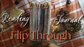 2025 Reading Journal Flip Through✨✨