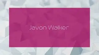 Javon Walker - appearance