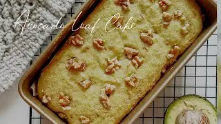 Avocado Loaf Cake | RJ FOODIE #avocadocake #avocado #cake