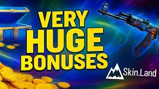 😱 VERY HUGE BONUSES on SKINLAND ☄️  - skin.land promo code & bonus 2025