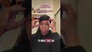 The Perfect Doobie Hair Wrap #shorts #silkpress #hairwrap #viral #wrapyourhair #hairdown #viralhair