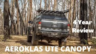 Aeroklas Ute Canopy 4 Year Review