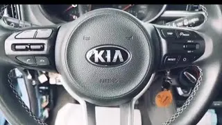 How to remove airbag steering wheel on Kia Picanto (JA)