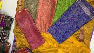 Chiffon Georgette with border attached. Rate 780/(1)