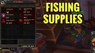 Shrine Of Seven Stars Fishing Supplies (WoW MOP)