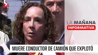 Muere conductor de cami&oacute;n con gas l&iacute;quido que explot&oacute; en Renca | 24 Horas TVN Chile