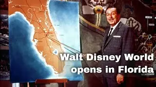 1st October 1971: Walt Disney World officially opens it doors to the public in Orlando, Florida