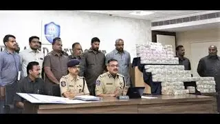 HYD City Police| West Zone Task Force| Illegal Money Transfer 7 Held | Sri.Anjani Kumar CP Hyd.