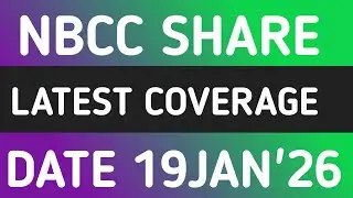 NBCC STOCK LATEST NEWS 19JAN'26/NBCC SHARE LATEST ANALYSIS WITH TARGET FORECAST 