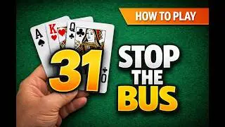 How to Play Stop the Bus (31) - Easy Card Game