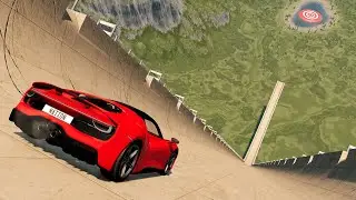 Cars vs Jump Ramp &ndash; BeamNG.Drive