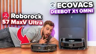 Roborock S7 MaxV Ultra vs Ecovacs Deebot X1 OMNI | Porównanie robotów sprzątających